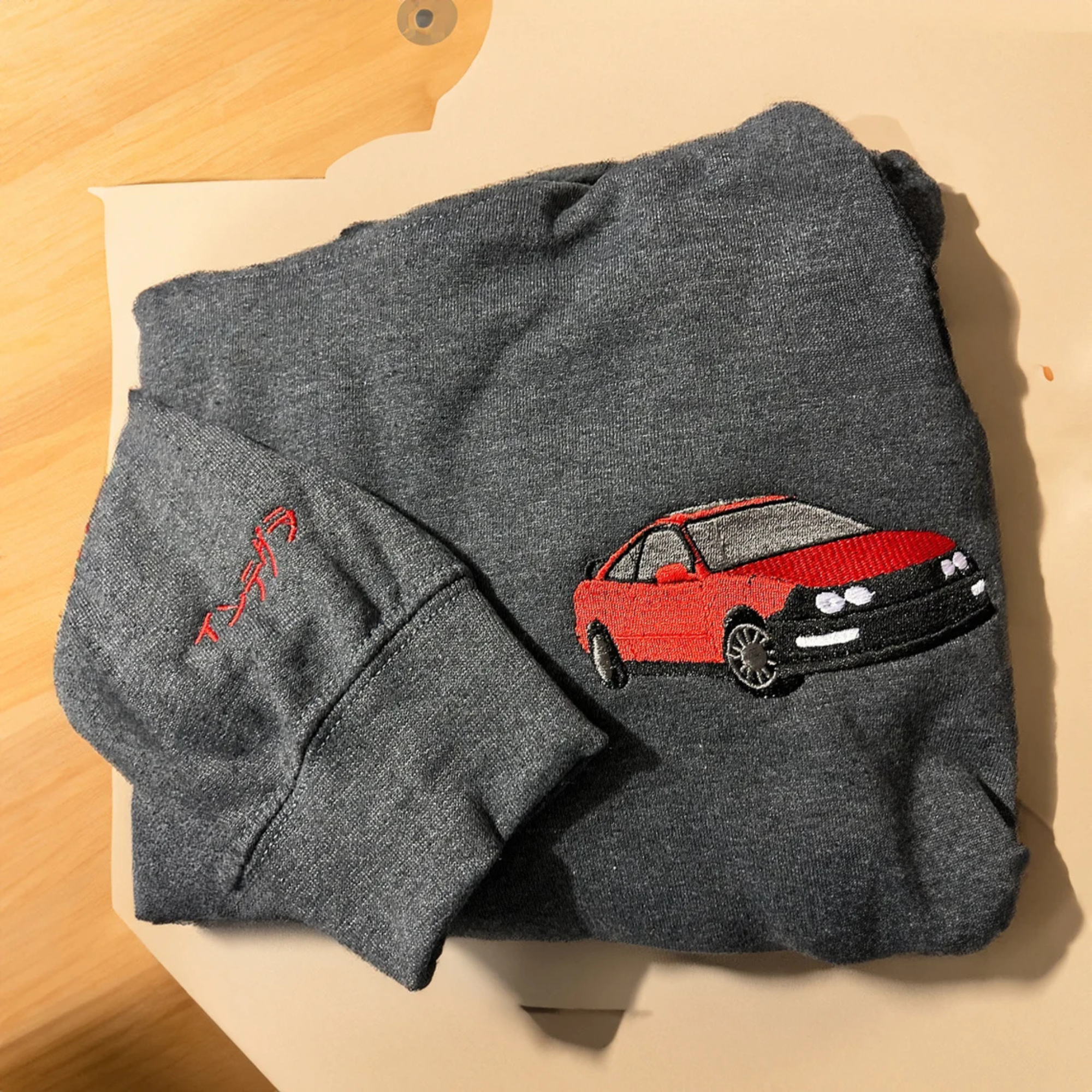 Personlig Porträtt Bil Sweatshirt / Hoodie
