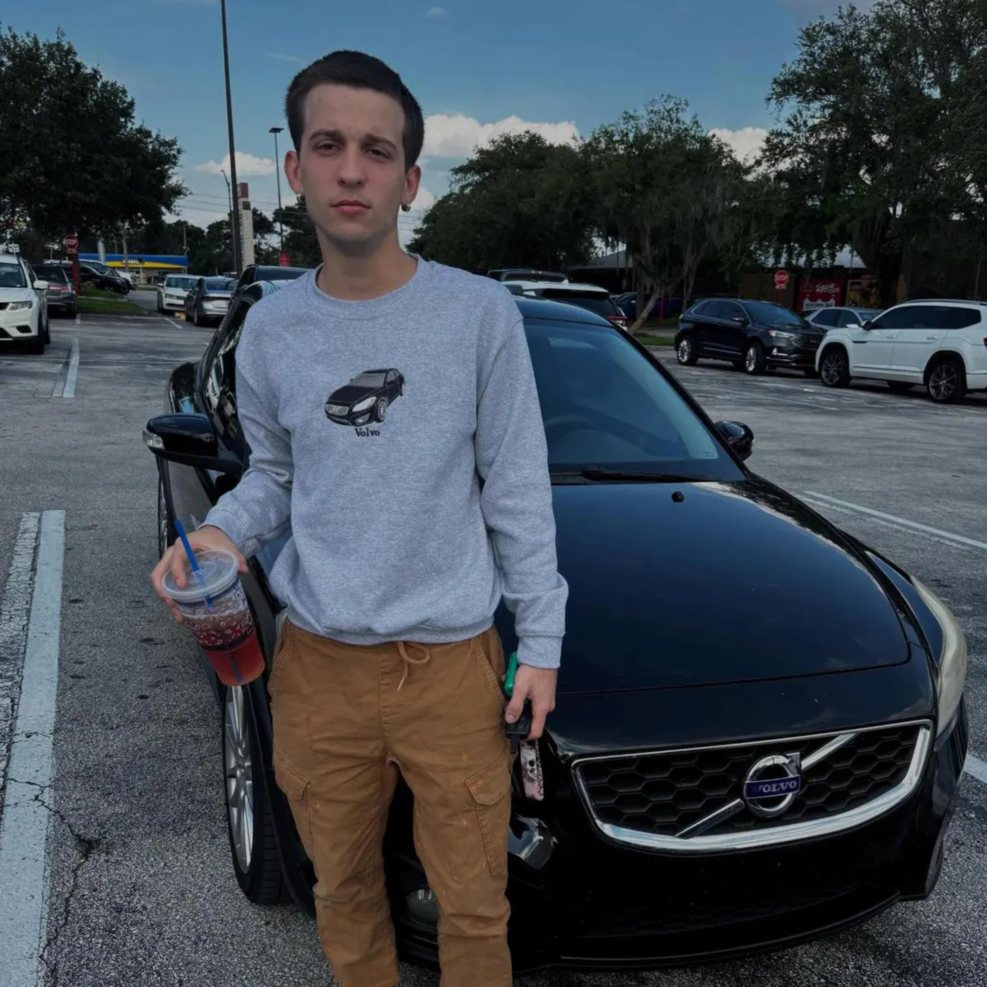 Personlig Porträtt Bil Sweatshirt / Hoodie