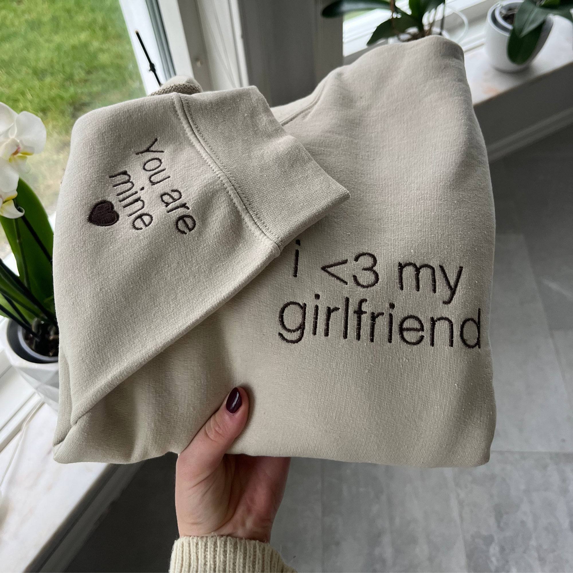 I &lt;3 my Girlfriend Sweatshirt/Hoodie