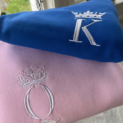 King &amp; Queen Sweatshirt/Hoodie