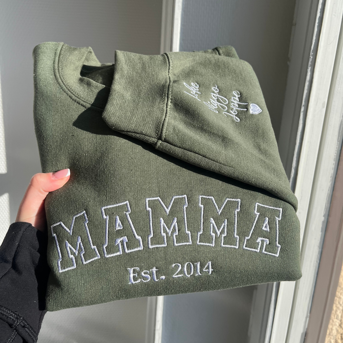 Personlig Morsdag Sweatshirt/Hoodie