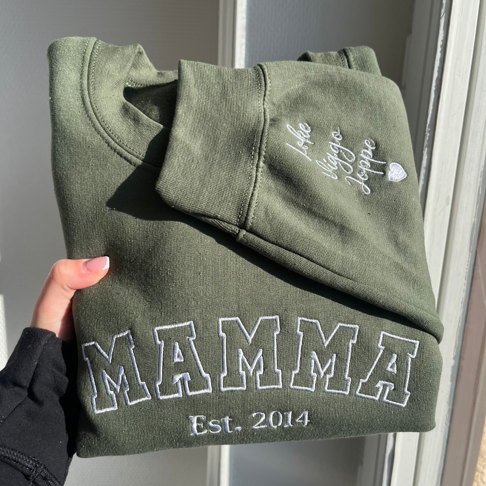 Personlig Morsdag Sweatshirt/Hoodie