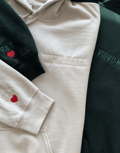 Romerska siffror Hoodie
