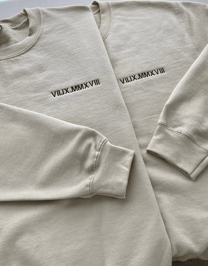 Romerska siffror Sweatshirt