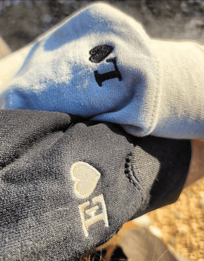 Personlig Initialer Sweatshirt