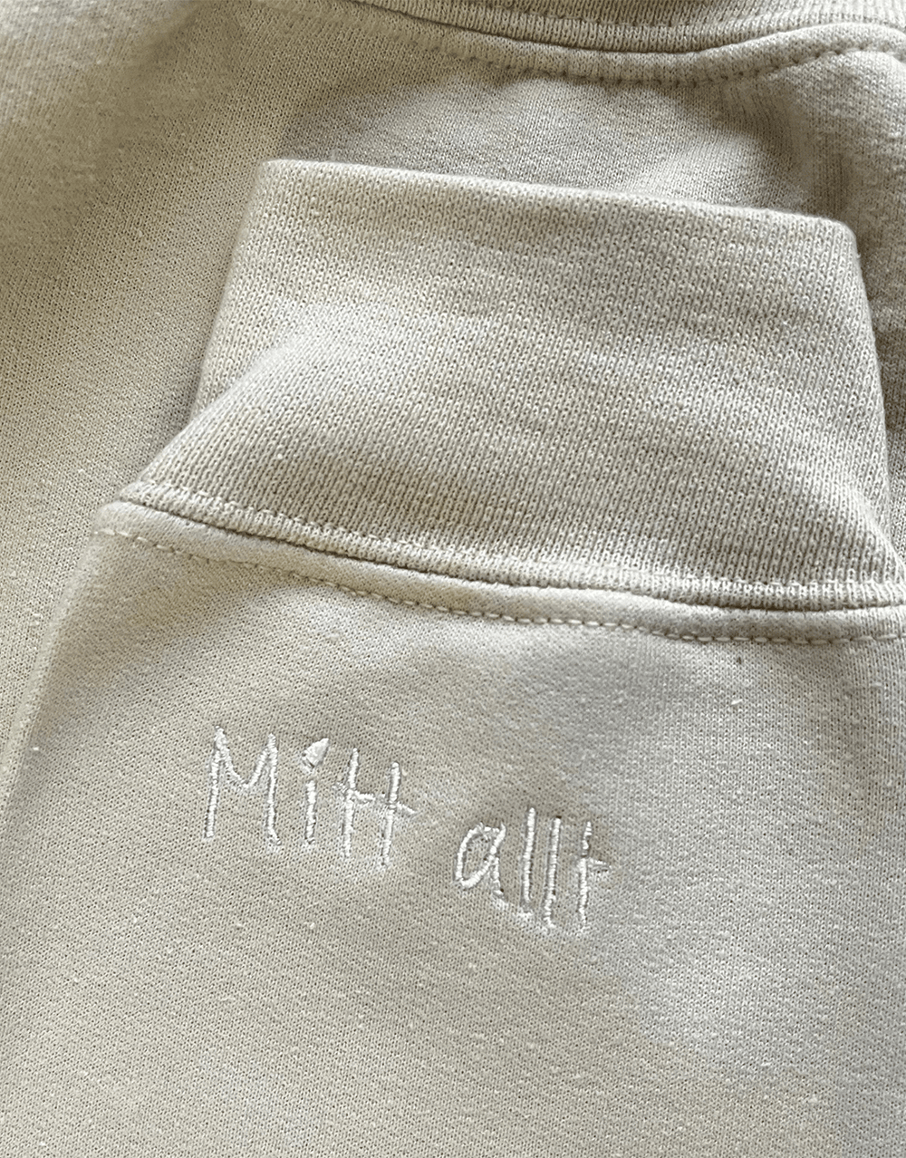 Personlig Handskriven Hoodie