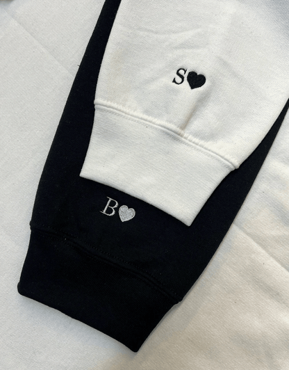 Personliga Initialer Hoodie