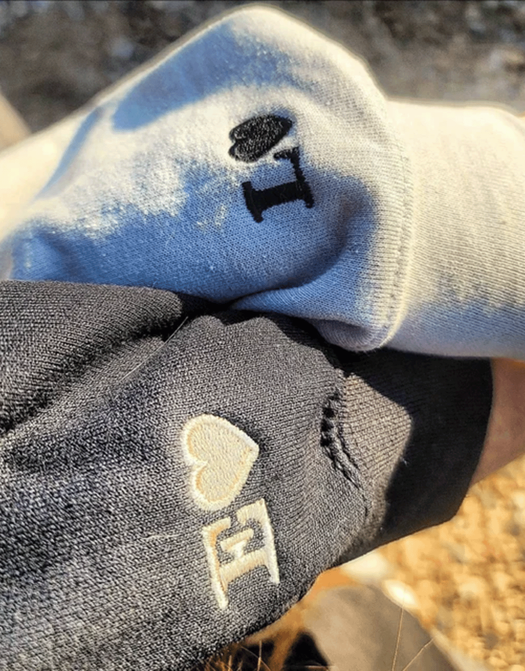 Personliga Initialer Hoodie