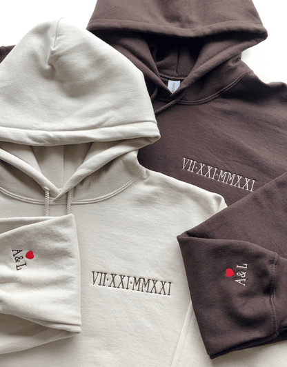 Romerska siffror Hoodie