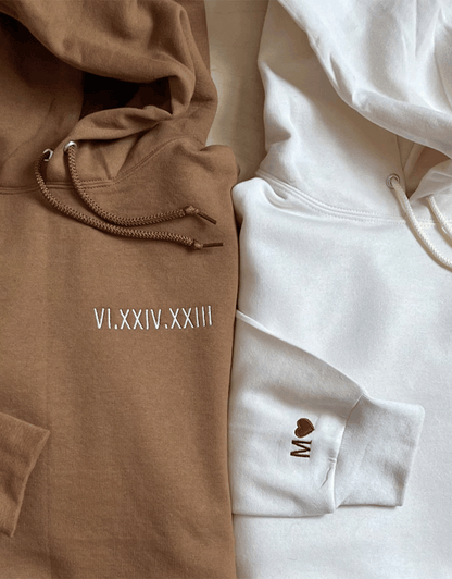 Romerska siffror Hoodie