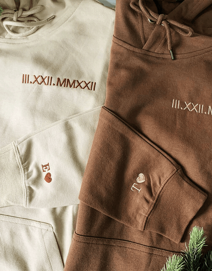 Romerska siffror Hoodie