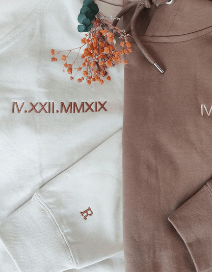 Romerska siffror Hoodie