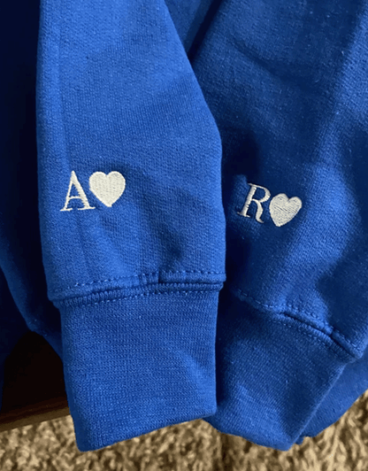 Personliga Initialer Hoodie