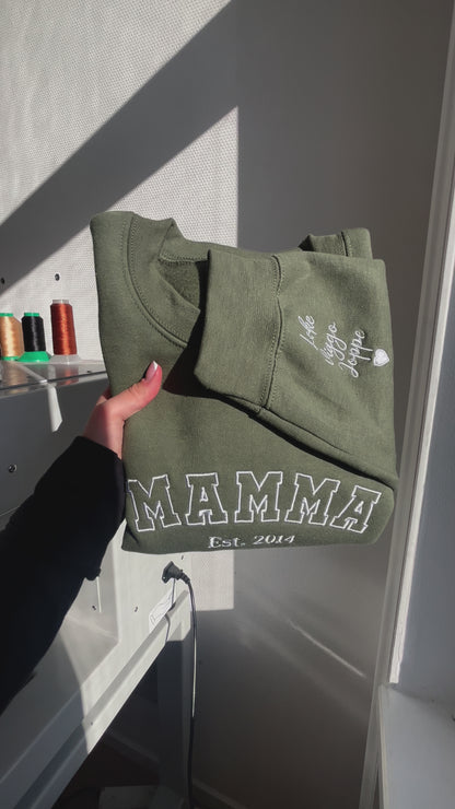 Personlig Morsdag Sweatshirt/Hoodie